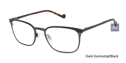 Dark Gunmetal/Black Mini 764002 Eyeglasses.