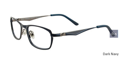 Dark Navy Turboflex TK928 Eyeglasses.