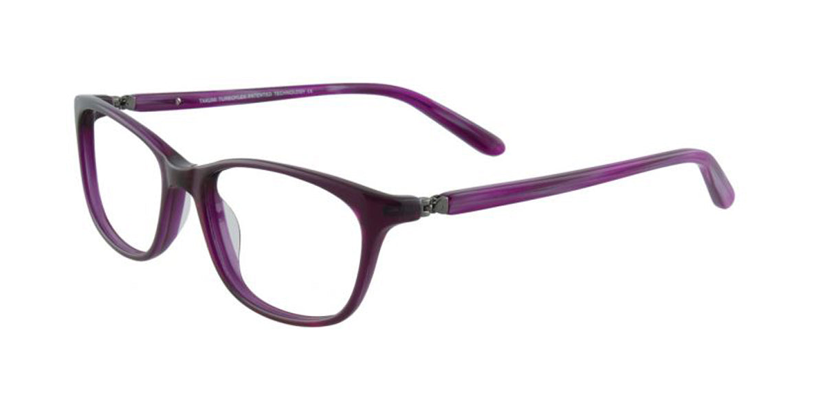 Dark Purple Crystal Turboflex TK904 Eyeglasses.