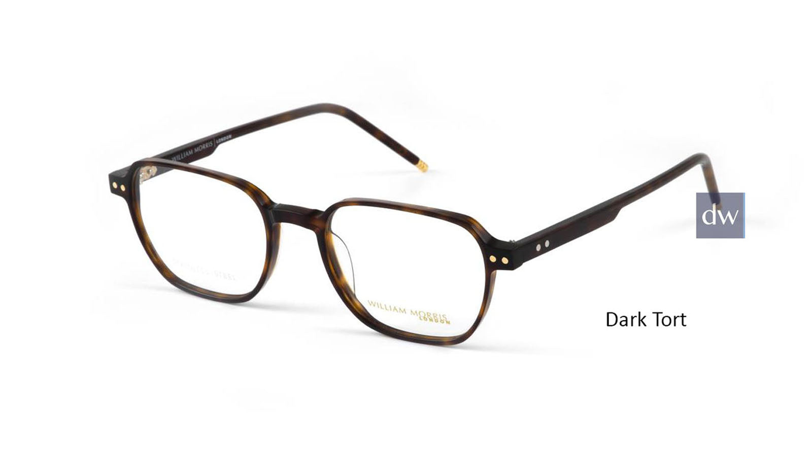 Dark Tort William Morris London WM50137 Eyeglasses - Teenager.