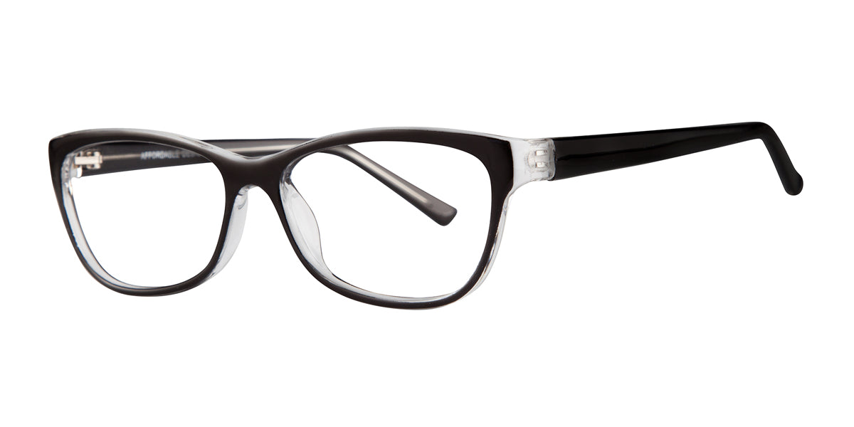 Black Affordable Designs Dawn Eyeglasses.
