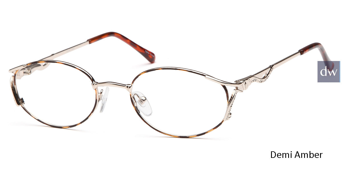 Demi Amber Capri Peachtree Lilac Eyeglasses