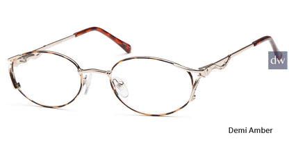 Demi Amber Capri Peachtree Lilac Eyeglasses