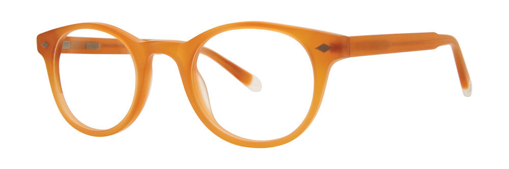 Original Penguin The Cole men's round acetate eyeglasses in Desert Brown