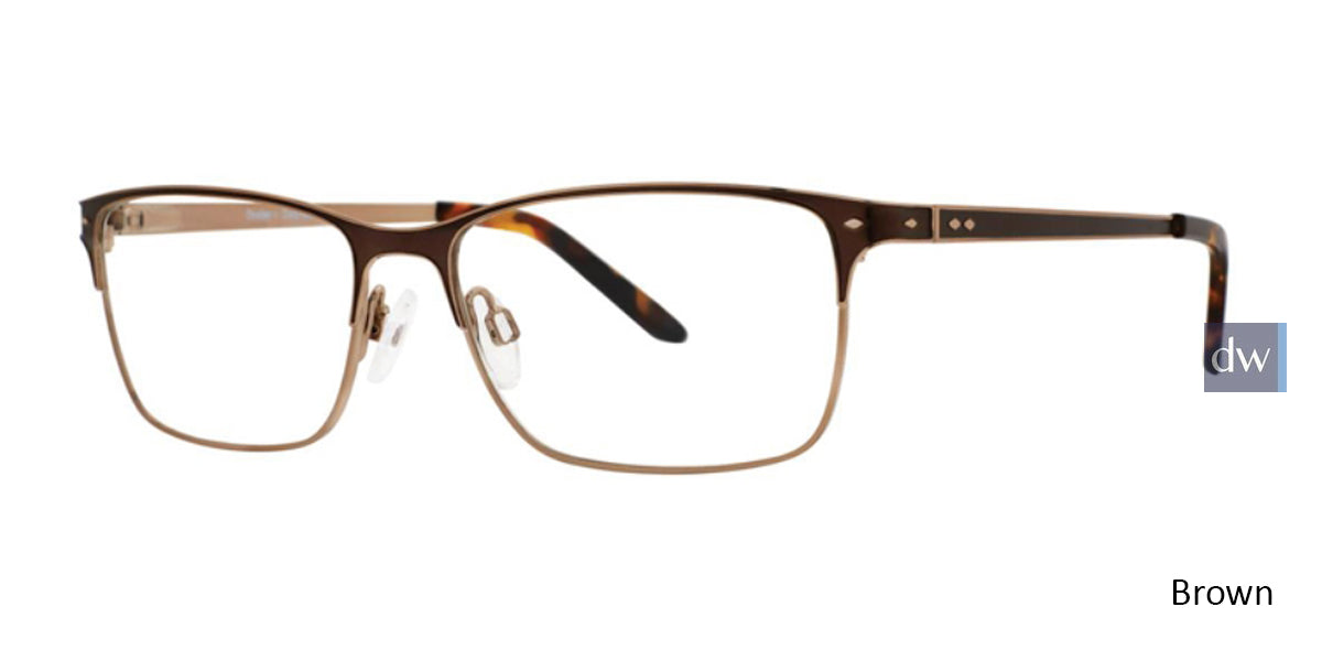 Brown Destiny Desiree Eyeglasses.