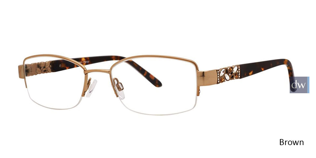 Brown Destiny Percy Eyeglasses.