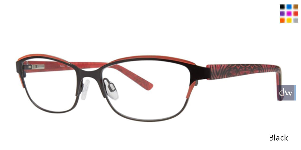Black Destiny Talia Eyeglasses.