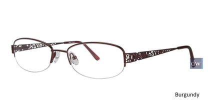 Burgundy Destiny Teagan Eyeglasses.