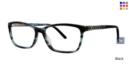 Black Destiny Tiffany Eyeglasses.