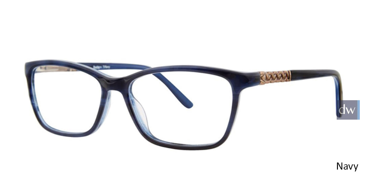 Navy Destiny Tiffany Eyeglasses.