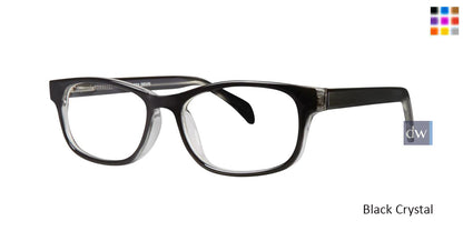 Black Crystal Gallery Devin Eyeglasses