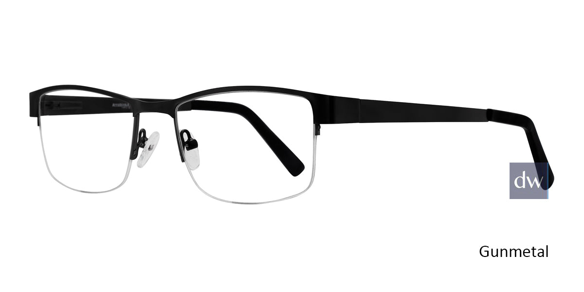 Gunmetal Affordable Designs Dodge Eyeglasses