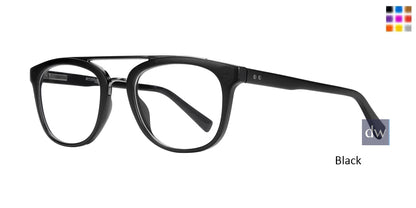 Black Affordable Design Doug Eyeglasses