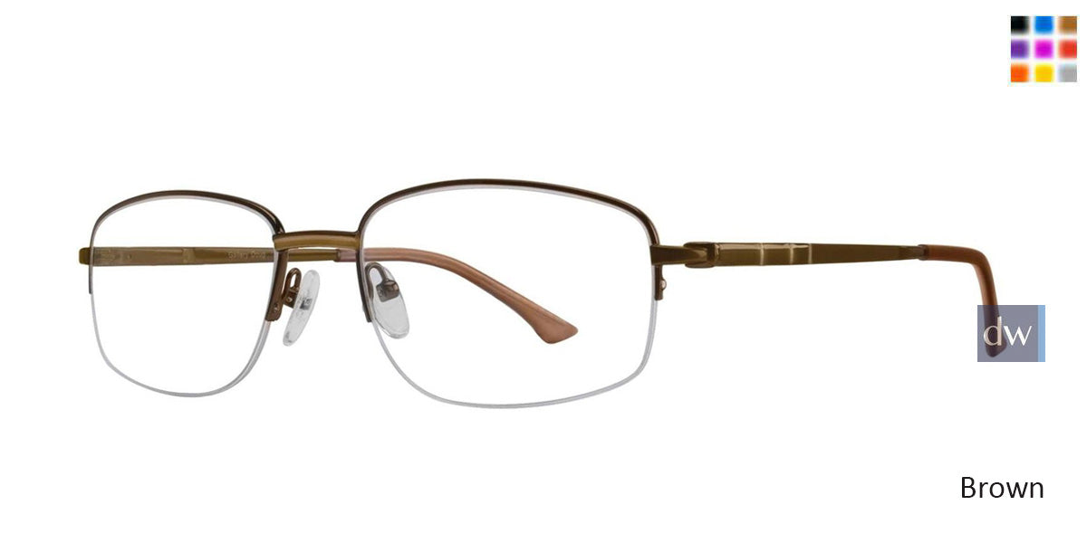 Brown Gallery Doug Eyeglasses
