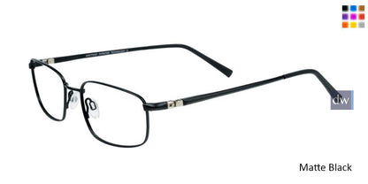 Satin Black EasyTwist ET840 Eyeglasses.