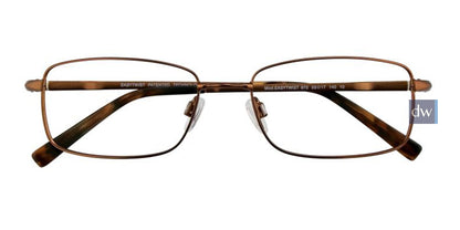 Satin Medium Copper Brown EasyTwist ET888 Eyeglasses.