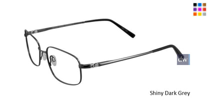 Shiny Dark Grey EasyTwist ET889 Eyeglasses.