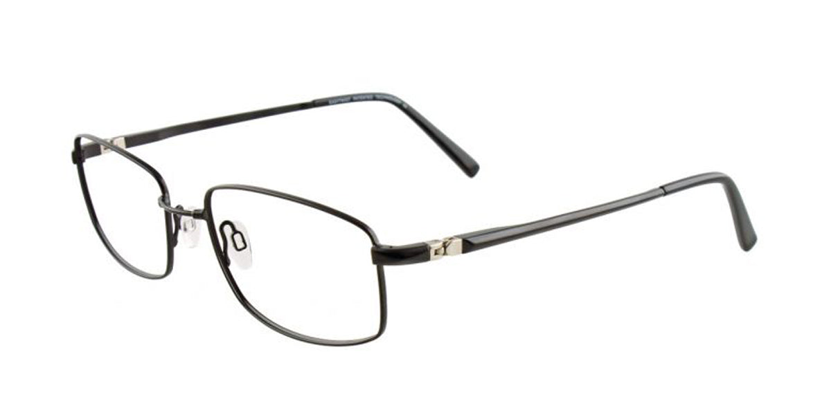 Satin Black EasyTwist ET891 Eyeglasses.