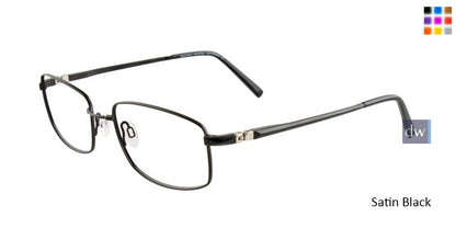 Satin Black EasyTwist ET891 Eyeglasses.