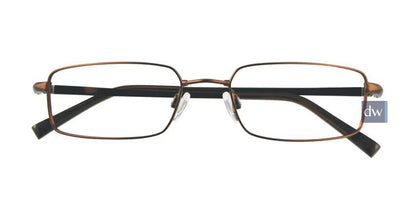Satin Medium Brown EasyTwist ET903 Eyeglasses.