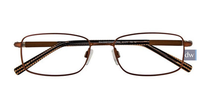 Copper Brown/Brown Crystal EasyTwist ET930 Eyeglasses.