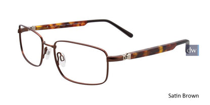 Satin Brown EasyTwist ET961 Eyeglasses.