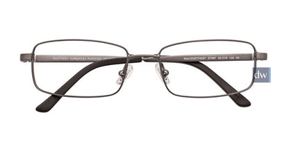 Satin Dark Grey/Black EasyTwist ET967 Eyeglasses.