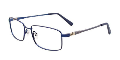 Matte Dark Blue EasyTwist ET972 Eyeglasses.
