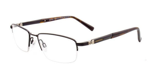 Matte Black EasyTwist ET973 Eyeglasses.