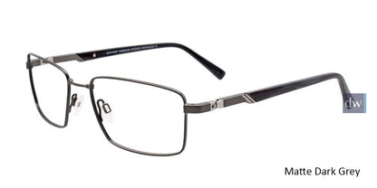 Matte Dark Grey EasyTwist ET974 Eyeglasses.