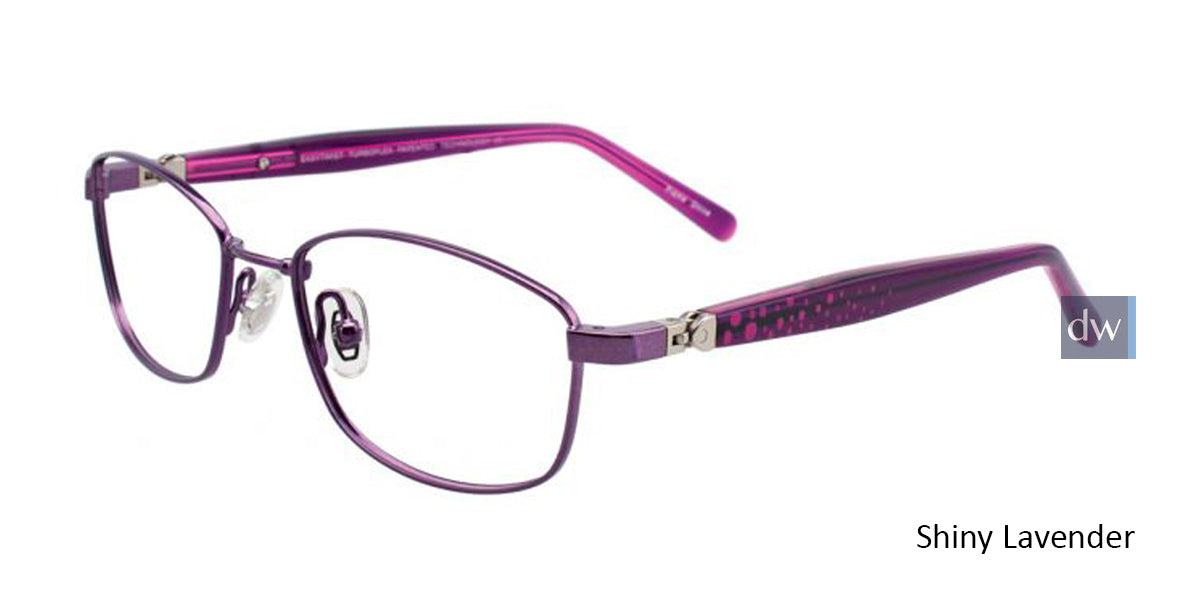 Shiny Lavender EasyTwist ET975 Eyeglasses.