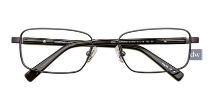 Satin Gunmetal EasyTwist ET976 Eyeglasses.