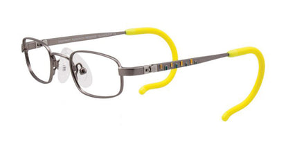 Matte Steel Yellow EasyTwist ET986 Eyeglasses.