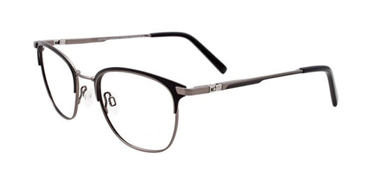 Matte Black/Steel EasyTwist ET988 Eyeglasses - Teenager.
