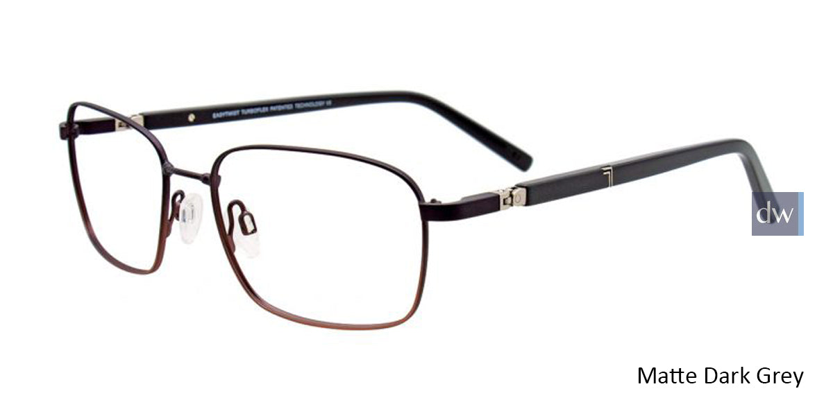 Matte Dark Grey EasyTwist ET990 Eyeglasses.