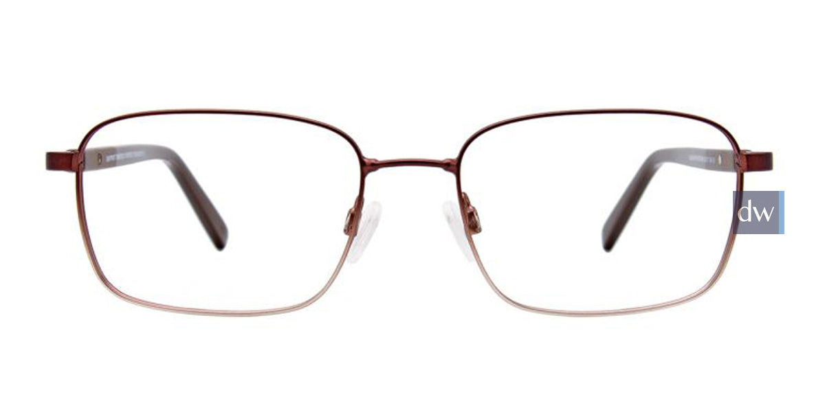 Matte Dark Brown EasyTwist ET990 Eyeglasses.