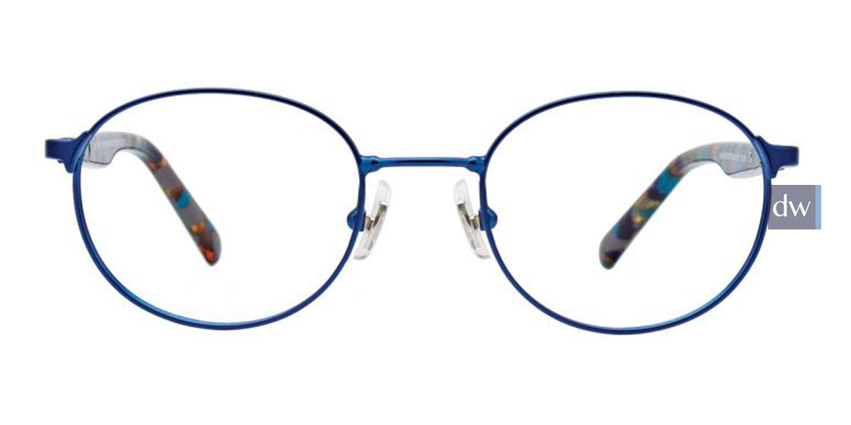 Matte Blue EasyTwist ET992 Eyeglasses.