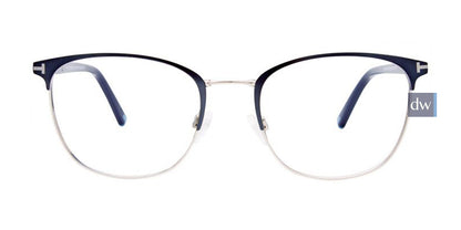 Satin Dark Blue/Steel EasyTwist ET994 Eyeglasses.