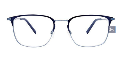 Matte Navy/Matte Light Blue EasyTwist ET995 Eyeglasses.