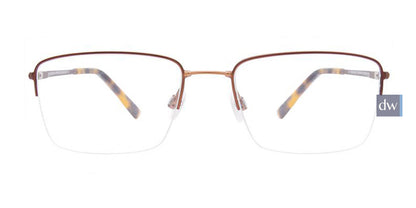 Matte Brown EasyTwist ET996 Eyeglasses.