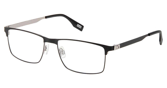 EVATIK E-9236 Eyeglasses BLACK GUNMETAL