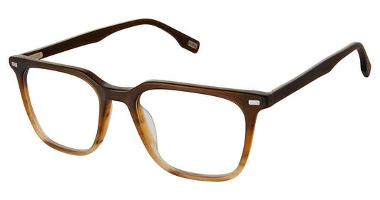 EVATIK E-9237 Eyeglasses BROWN
