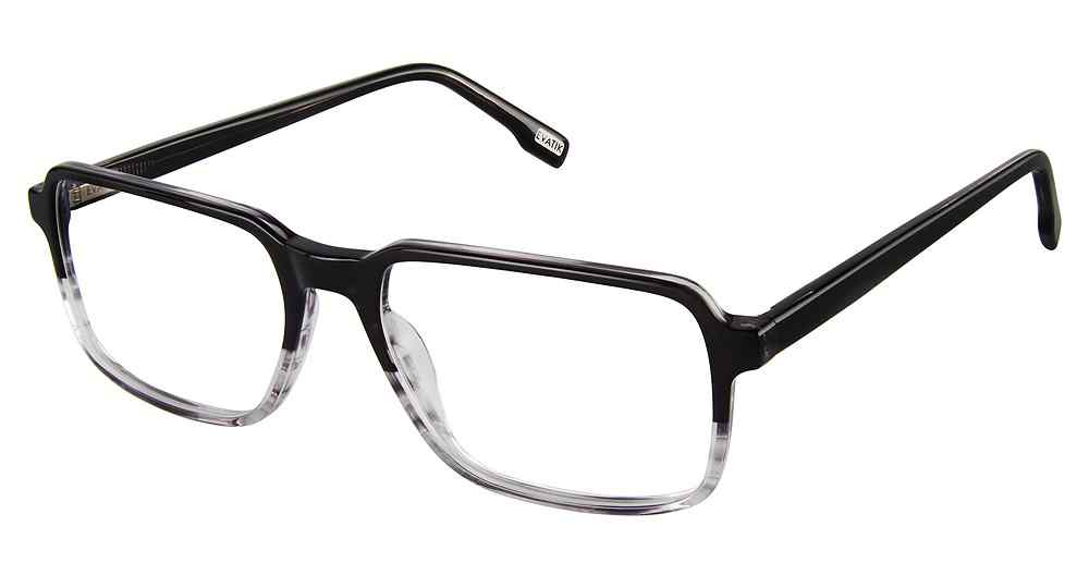 EVATIK E-9242 Eyeglasses CHARCOAL GRADIENT