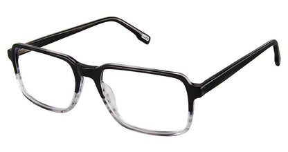 EVATIK E-9242 Eyeglasses CHARCOAL GRADIENT
