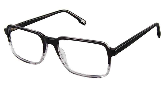 EVATIK E-9242 Eyeglasses CHARCOAL GRADIENT