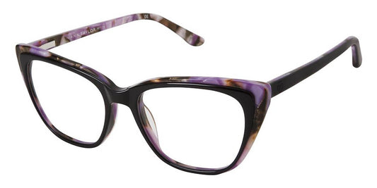 Eggplant/Lilac Ann Taylor ATP811 Petite Eyeglasses - Teenager