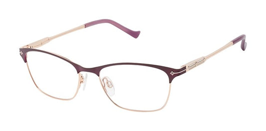 Eggplant Rose Gold           Tura Optical R709 Eyeglasses