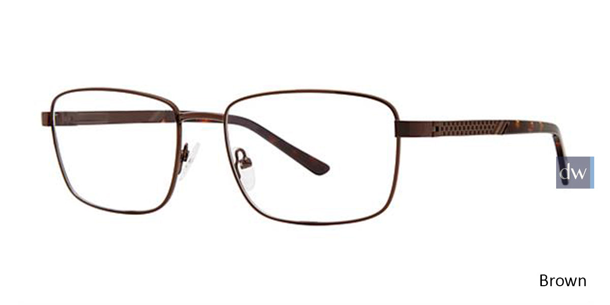Brown Elan 3420 Eyeglasses.