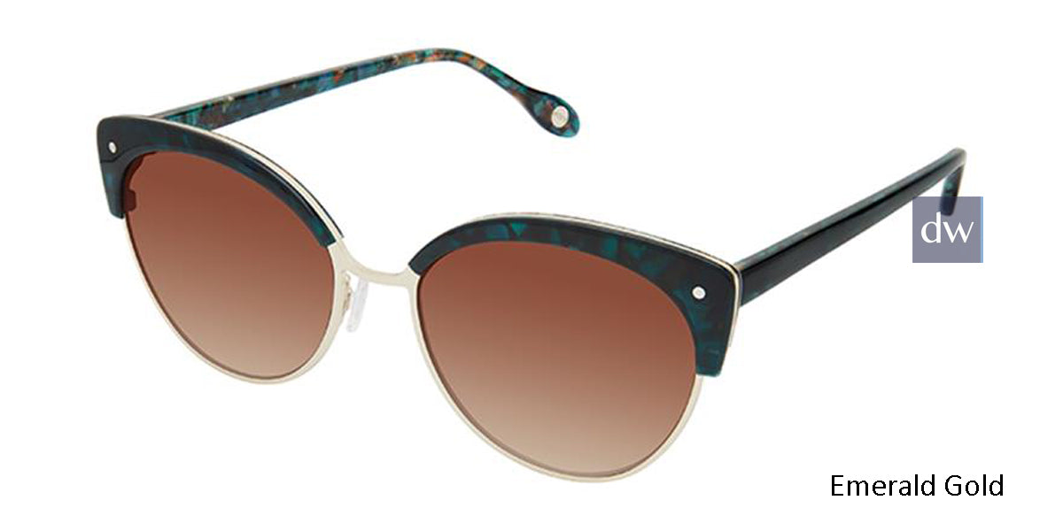 Emerald Gold Fysh 2067 Sunglasses