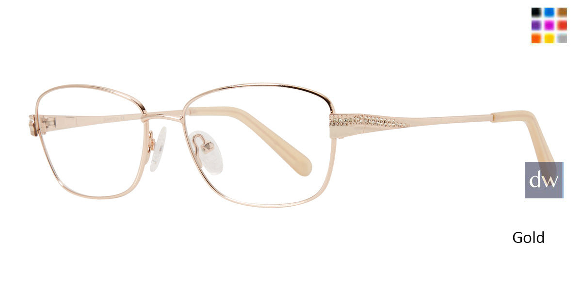 Gold Serafina Esther Eyeglasses